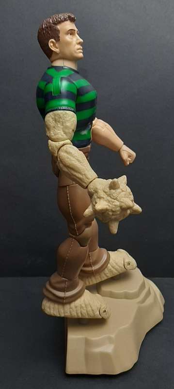 2007 Marvel Spiderman 3 Sandman Action Figure with original base 29 cm
