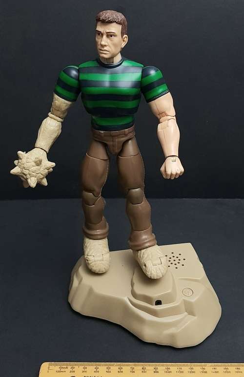 2007 Marvel Spiderman 3 Sandman Action Figure with original base 29 cm
