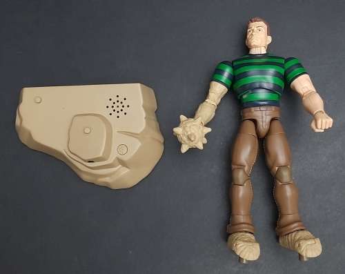 2007 Marvel Spiderman 3 Sandman Action Figure with original base 29 cm