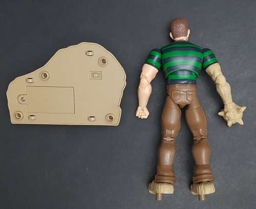 2007 Marvel Spiderman 3 Sandman Action Figure with original base 29 cm