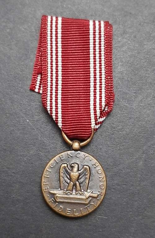 United States Army Good Conduct Miniature Medal with Ribbon