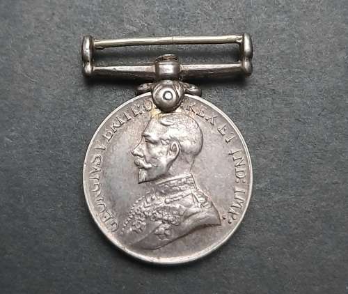 ** KGV Long Service in Volunteer Force (Colonies) Miniature Medal. **