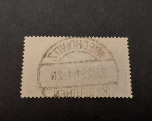 1920 French Zone Upper Silesia 3 Mark Stamp.