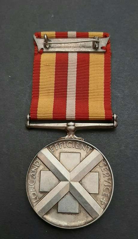 ** .925 Silver Red Cross Voluntary Medical Service Medal w/ Ribbon (45.23g).**