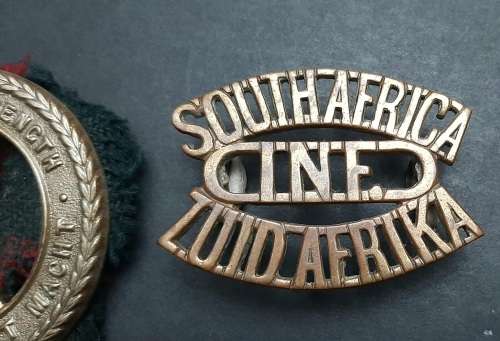 ** WW1 South African Infantry Insignia Lot (1st, 2nd and 4th Regiments).**