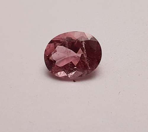 ** STUNNING:  3.45 ct  Soft Pink Oval Cut Facet Tourmaline Gemstone.**