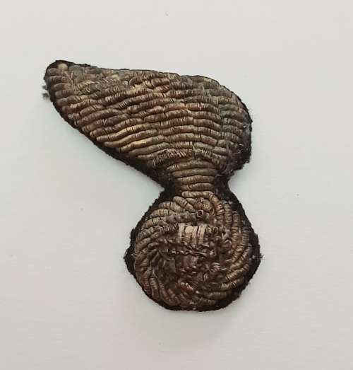 ** WW2 Italian Artillery Officer`s Bullion Insignia (x1).**