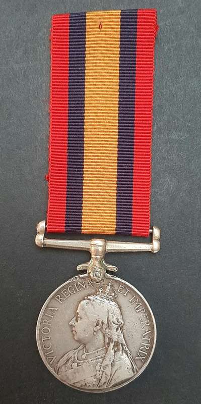 ** Boer War : Queen`s South Africa Medal w/ Ribbon Att: South African Constabulary. **