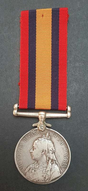 ** Boer War : Queen`s South Africa Medal w/ Ribbon Att: South African Constabulary. **