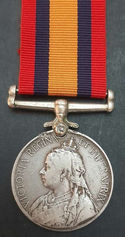 ** Boer War : Queen`s South Africa Medal w/ Ribbon Att: South African Constabulary. **