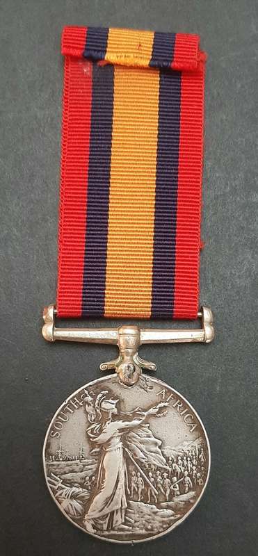 ** Boer War : Queen`s South Africa Medal w/ Ribbon Att: South African Constabulary. **
