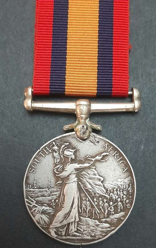 ** Boer War : Queen`s South Africa Medal w/ Ribbon Att: South African Constabulary. **