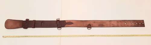 Boer War British Officer's Leather Mounted Infantry Sam Browne Belt - Patt.1897