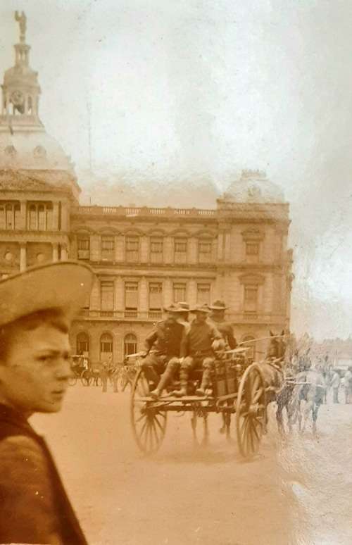 **RARE : Southern Rhodesia Volunteers Boer War Photograph Lot #1 (x5).**