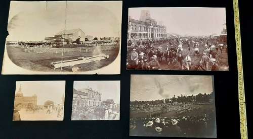 **RARE : Southern Rhodesia Volunteers Boer War Photograph Lot #1 (x5).**