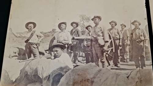 **Rhodesia : 1896 Second Matabele War & Gifford`s Horse Photograph Lot #2 (x5).**