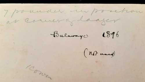 **Rhodesia : 1896 Second Matabele War & Gifford`s Horse Photograph Lot #2 (x5).**