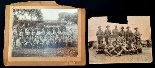 **RARE : Southern Rhodesia Volunteers Boer War Photograph Lot #3 (x2).**
