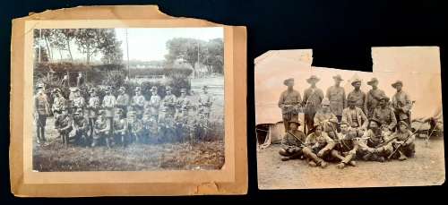 **RARE : Southern Rhodesia Volunteers Boer War Photograph Lot #3 (x2).**