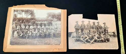 **RARE : Southern Rhodesia Volunteers Boer War Photograph Lot #3 (x2).**