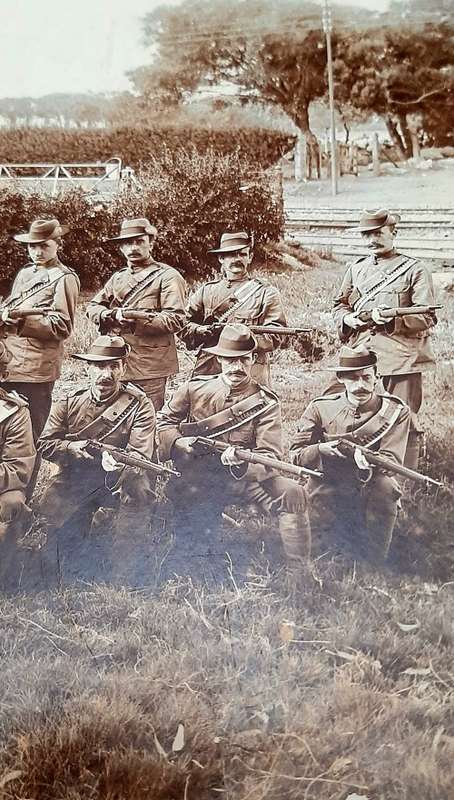 **RARE : Southern Rhodesia Volunteers Boer War Photograph Lot #3 (x2).**