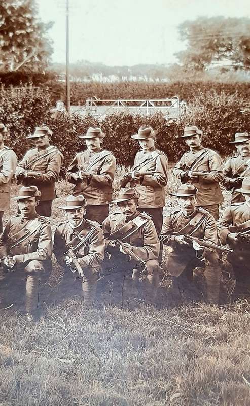 **RARE : Southern Rhodesia Volunteers Boer War Photograph Lot #3 (x2).**