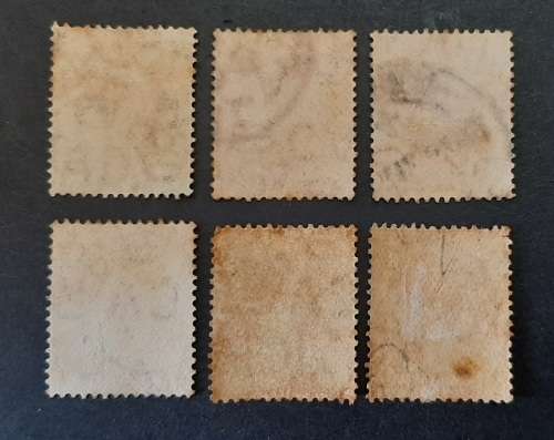 ** Lot 1908  KEVII Transvaal Colony ½d & 1d Stamps x6 (USED).**