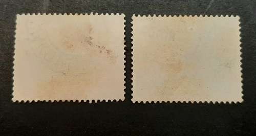 ** 1953 South-West Africa QEII Coronation 1d + 2d Stamps (USED).**