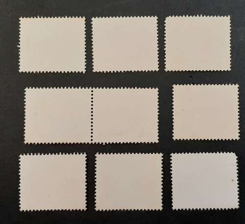 ** 1970 Rhodesia `Zimbabwe Ruins` 2½c Stamps x9 (USED).**