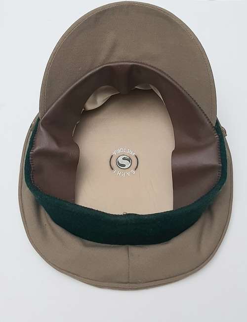** 1980s South African Prison Service Peaked Step-Out Service Hat (Size : 57/58).**