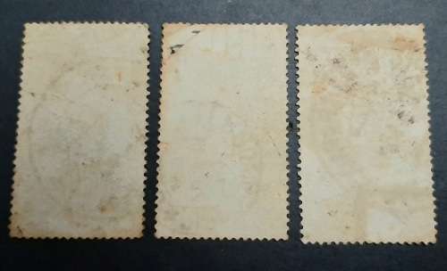 ** 1944 Italian Social Republic Bandiera Brothers Stamps x3 (USED).**