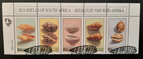 ** 1995 South Africa Sea Shells Block Stamps (UNUSED).**