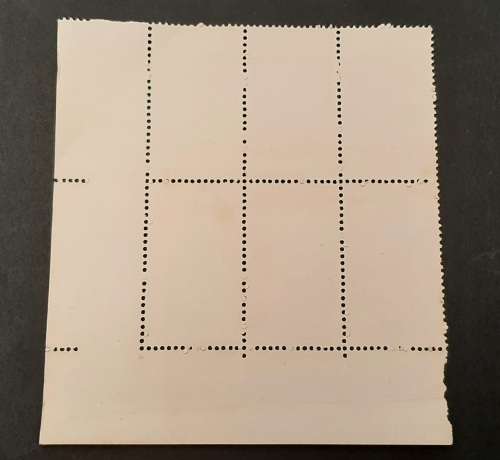 ** 1974 South Africa Broadcasting 50th Anniv. Omission Error Block Stamps x6  (UNUSED).**