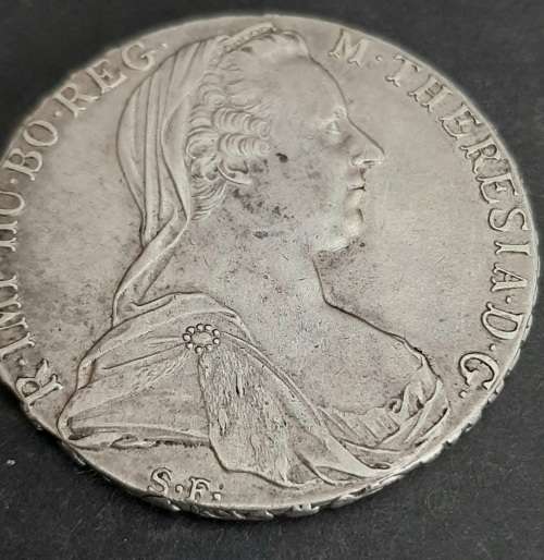 Middle East Fake: 1780 Maria Theresa Thaler Coin (Pewter)