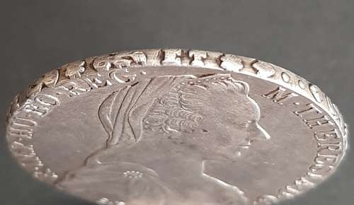 Middle East Fake: 1780 Maria Theresa Thaler Coin (Pewter)