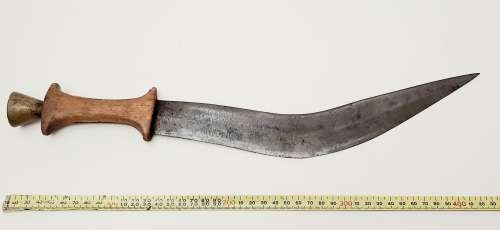 ** 20th Century: Italian Somaliland / Eritrean Gile Afar Dagger w/ Scabbard (47cm).**