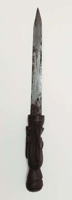 ** 20th Century Kenya Maasai Herders` Baton Dagger (31cm).**