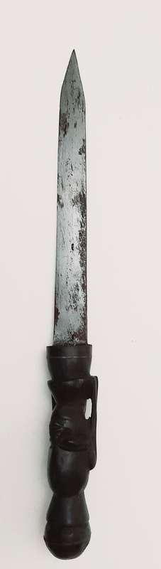** 20th Century Kenya Maasai Herders` Baton Dagger (31cm).**