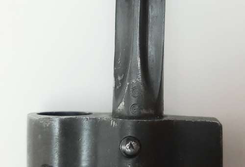 ** RARE: WW1 1915 Economy French Model 1886 Épée Bayonet Shortened (52cm)**