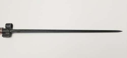 ** RARE: WW1 1915 Economy French Model 1886 Épée Bayonet Shortened (52cm)**