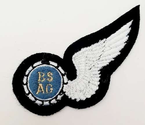 ** Border War : 1980s South African Air Force (SAAF) Air Gunner Qualification Insignia.**