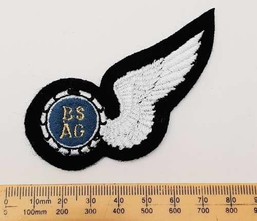** Border War : 1980s South African Air Force (SAAF) Air Gunner Qualification Insignia.**