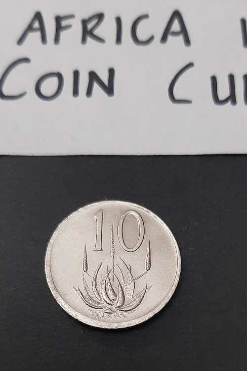 ** ERROR COIN: 1984 South Africa 10c Coin Deformed Planchet (Uncirculated).**
