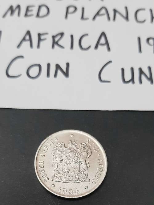** ERROR COIN: 1984 South Africa 10c Coin Deformed Planchet (Uncirculated).**