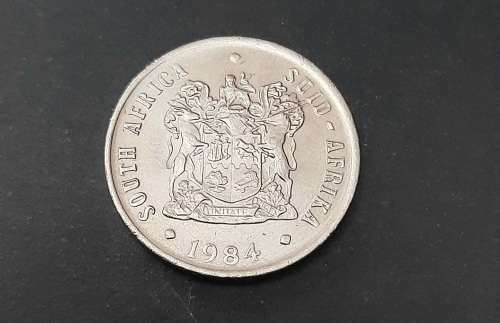 ** ERROR COIN: 1984 South Africa 10c Coin Deformed Planchet (Uncirculated).**