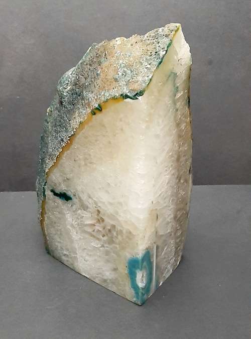 Large South African Ajoite Quartz Mineral Specimen (3.1 kg).