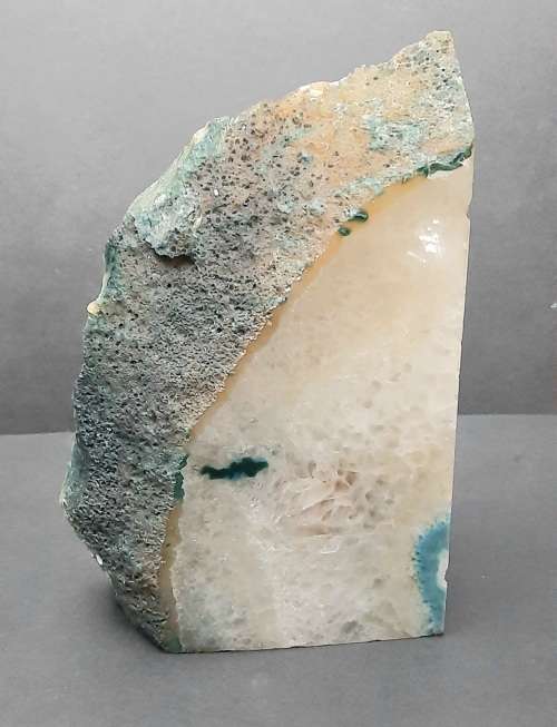 Large South African Ajoite Quartz Mineral Specimen (3.1 kg).