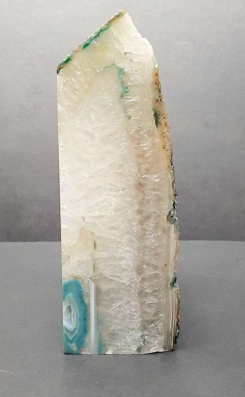 Large South African Ajoite Quartz Mineral Specimen (3.1 kg).