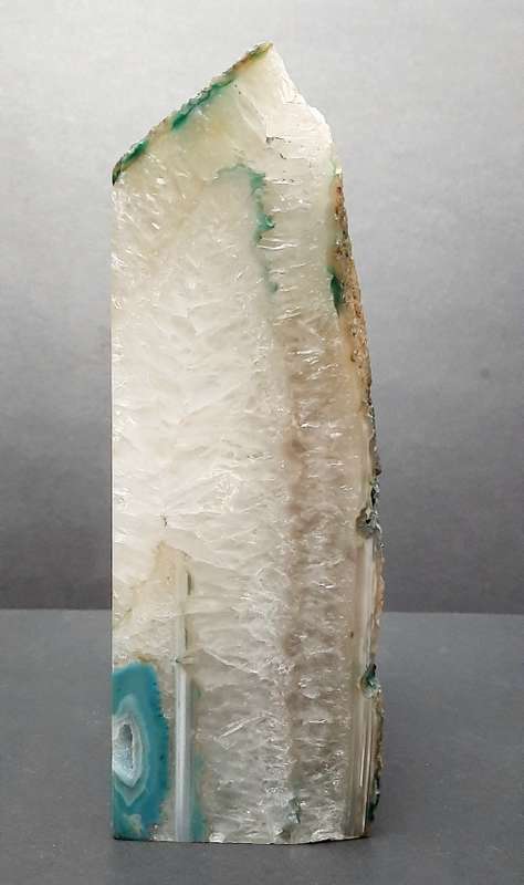 Large South African Ajoite Quartz Mineral Specimen (3.1 kg).