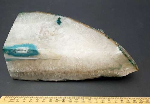 Large South African Ajoite Quartz Mineral Specimen (3.1 kg).